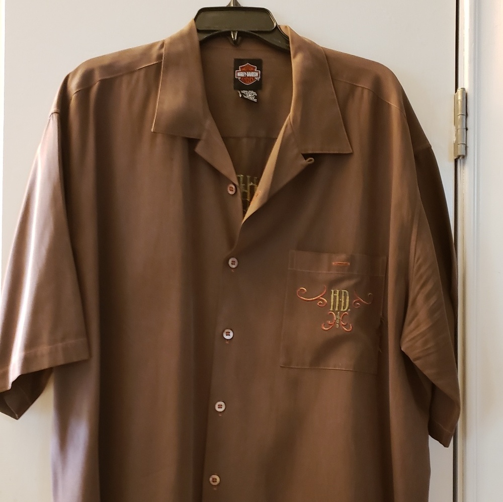 Men's Silk Harley Shirt